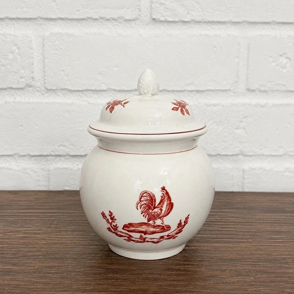 Vintage Wedgwood Chantecler Rooster Ginger Jar - Georgetown Collection England